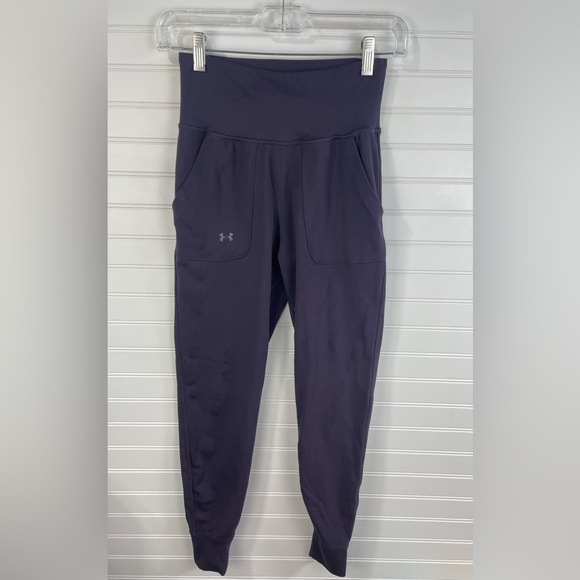 Under Armour Purple Fitted Cuffed Casual Athletic Joggers XS Women’s EUC - Picture 8 of 11